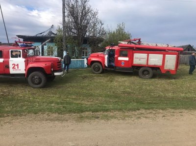 В Куйтунском районе на пожаре погибло два человека
